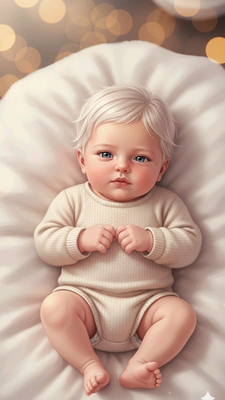 Baby sleeping with white noise