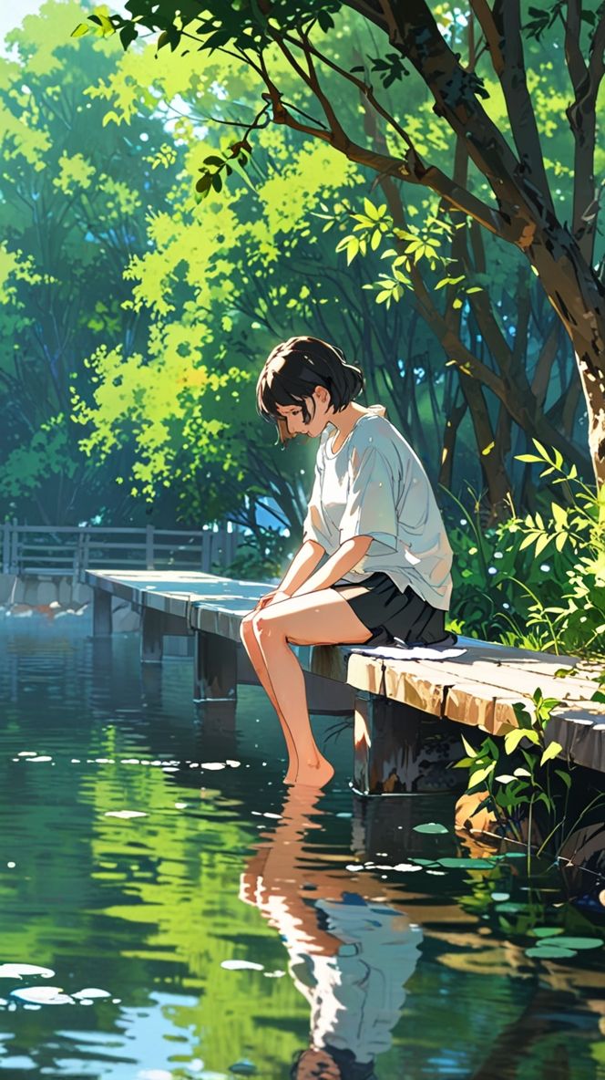 Quiet moment of rest