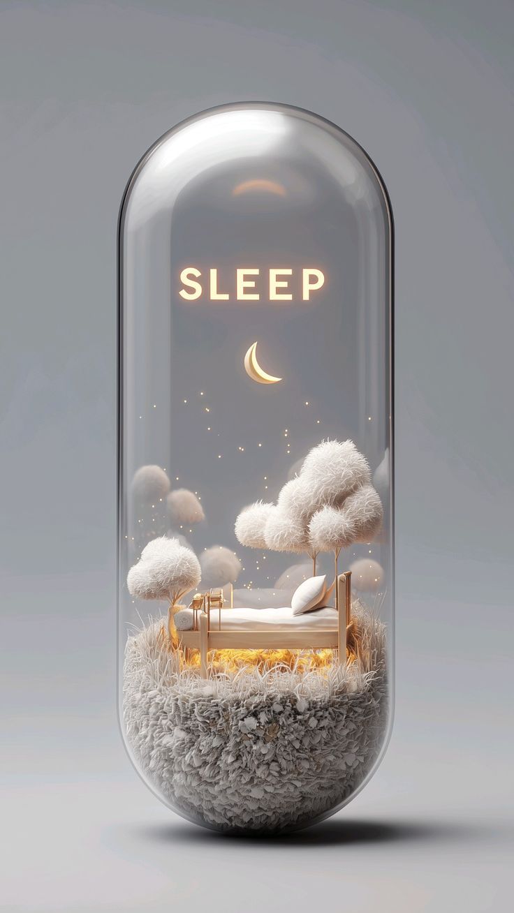 Person waking up tired